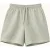 Hoge Taille Geweven Katoenen Shorts