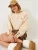 Bianco Lucci Sweatshirt  beige / goud