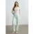 Vrouwen Recht Gesneden Crepe Broek