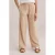 WE Fashion loose casual broek beige