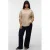 VERO MODA CURVE gebloemde blouse met pailletten beige
