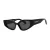 Off White Dames/Dames Memphis Zonnebril (Zwart)