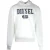Diesel Heren 1978 Bold Logo Hoodie (Wit)