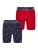 Happy Shorts Boxershorts ‘ XMAS Boxer Briefs ‘  donkerblauw / knalrood