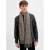JACK & JONES geruite sjaal JACPLUMP zwart/beige