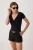 TRENDYOLMİLLA Dames Zwart Effen Kort Getailleerd Blouses