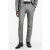 John Varvatos Slim Fit Pants With Welt Hip Pocket And Med Grey