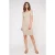 Geribbelde off-shoulder bodycon jurk