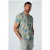 No Excess Shirt Short Sleeve Allover Printed Smoke
