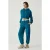 Kort sweatshirt met capuchon en relaxed fit