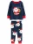 Next Nachtkledij  navy / lichtbruin / knalrood / wit