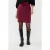 EsQualo Skirt Cargo Modal Wine Red