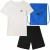 4F Jongens jwaw24tapsm022 set t-shirt & korte broek