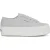 Superga Dames/Dames 2790 Linea Up Down Trainers (Grijs Zilver/Avorio)