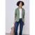 Street One Dames Basis blazer in Groen