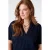 MS Mode top Plus Size – donkerblauw