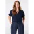 MS Mode top Plus Size – donkerblauw