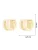 Ted Baker Oorbellen ‘Rolo’  goud / wit