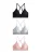 Next BH  grijs / pink / zwart