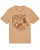 Watapparel Shirt ‘Surfing for life’  camel / donkergeel / zwart