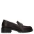 Manfield chunky leren loafers – bruin
