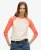 Superdry Vrouwen Essential Baseballtop met Logo en Lange Mouwen Beige