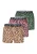 Lousy Livin Boxershorts  geel / groen / pink