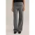 We Fashion Trouser Blended Dark Grey