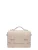 Luisa Vannini Beige Rundleer Tas