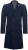 Heren 3/4 lange dubbele rij knopen Navy Crombie overjas wollen jas Peaky Blinders