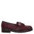 Gabor suède loafers met blokhak – bordeaux