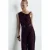 Mango jumpsuit donkerrood