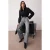 TRENDYOLMİLLA Dames Grijs Effen Wijde pijp Hoge taille Jeans