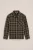 WE Fashion – Jongens overshirt met ruit – Regular fit – Legergroen –