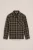 WE Fashion – Jongens overshirt met ruit – Regular fit – Legergroen –