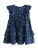 Next Jurk  navy / geel / wit