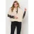 &Co Woman teddy gebreid vest beige