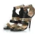 Jimmy Choo sandalen met bandjes in zwart en goud