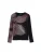 Desigual Shirt  eosine / zwart / wit