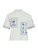 VILA Blouse ‘VIKam’  donkerblauw / wit