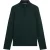 Ted Baker Crabtre Branded Honeycomb Trim Dark Green Half Zip