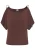 LASCANA Shirt  kastanjebruin