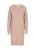 Usha Gebreide jurk  donkerbeige