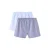 Mango Man wijde boxershorts – lichtblauw/blauw (set van 2)