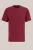 WE Fashion – Heren regular fit T-shirt – Regular fit – Donkerrood – Katoen –