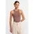 Mouwloze Geribbelde Brei Blouse