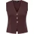Only Onlnaomi s/l vest swt decadent chocolate/g