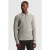 Cast Iron slim fit gebreide trui – taupe