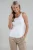 NUKUS singlet Juba met glitters offwhite