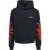 Amiri Spot Tie Dye mouwen zwarte hoodie